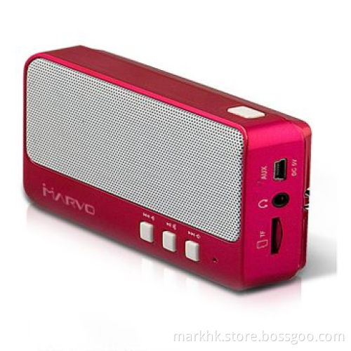 Portable Speaker, AUX Input Interface Which Connects to External Music Player